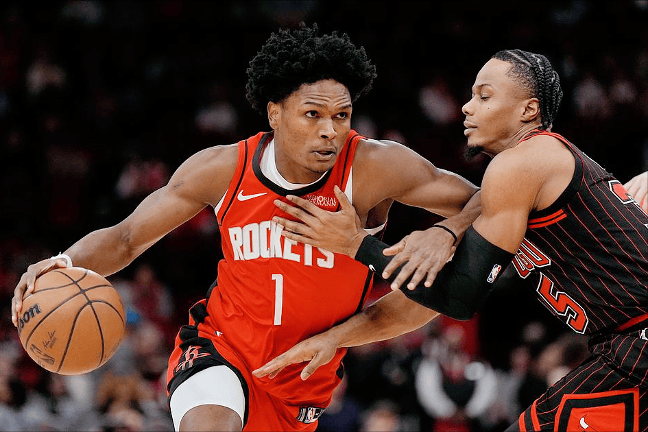 火箭对阵公牛，戈贝尔关键回合不手软